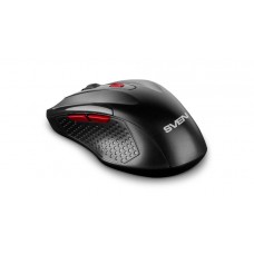 SVEN Мышь беспроводная RX-450W чёрная (2,4 GHz, 5+1кл. 1200-3200DPI) арт.:SV-021825