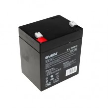Аккумуляторная батарея SVEN SV1250 напряжение 12В, емкость 5Ач, клемма F1 (SV-0222005) арт.:SV-007041