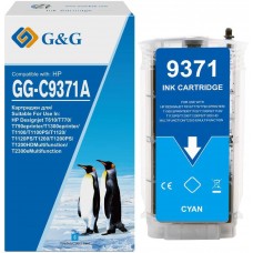 Картридж струйный G&G, HP C9371A/№72 голубой 130ml с чипом арт.:NH-09371C Картридж струйный G&G, HP C9371A/№72 голубой 130ml с чипом арт.:NH-09371C