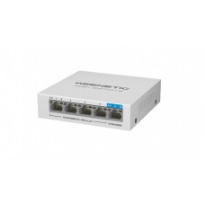 Keenetic PoE+ Switch 5 (KN-4610) 5-портовый гигабитный коммутатор с 4 портами PoE+ и бюджетом мощности 60 Вт