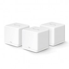 Mercusys Halo H60X(3-pack) Mesh система AX1500 Wi-Fi 6, до 300 Мбит/с на 2,4 ГГц + до 2402 Мбит/с на 5 ГГц, комплект 3