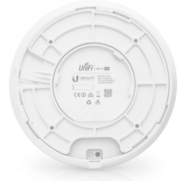 Ubiquiti UAP-AC-PRO Точка доступа UniFi AP AC Pro, 2,4/5 ГГц, до 1,75 Гбит/с, PoE, MIMO 3х3, 22 dBm, 2х1 Гбит/с, 1хUSB