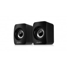 SVEN 130, чёрный, USB, акустическая система 2.0, мощность 2x3 Вт(RMS) арт.:SV-020224