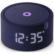 Умная колонка YNDX-00020B Яндекс Новая Станция Мини (с часами), 10 Вт, Алиса, LED-экран, WiFi, Bluetooth, синий сапфир