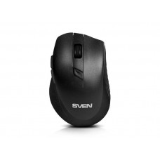 SVEN Мышь беспроводная RX-425W чёрная (5+1кл. 800-1600DPI, блист) арт.:SV-014483