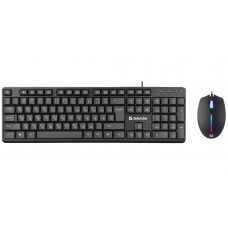 Defender Комплект проводной Triumph C-991 RU,черный,полноразмерный,1.8м арт.:45991