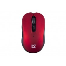 Defender Мышь беспроводная оптическая Gassa MM-105 красный,6D,800-1600dpi,бесшумная арт.:52103