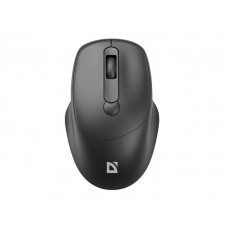 Defender Мышь беспроводная оптическая Feam MM-296 черный,4D,800-1600dpi,бесшумная арт.:52296