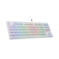 DEFENDER Redragon Механическая клавиатура Anubis RU,RGB,белый,BT+2.4G,тонкая арт.:70506 DEFENDER Redragon Механическая клавиатура Anubis RU,RGB,белый,BT+2.4G,тонкая арт.:70506