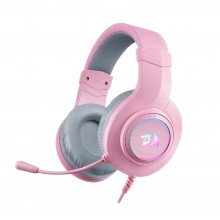 DEFENDER Redragon Игровая гарнитура проводная Hylas, RGB, USB+3.5 мм, розовый арт.:70746 DEFENDER Redragon Игровая гарнитура проводная Hylas, RGB, USB+3.5 мм, розовый арт.:70746