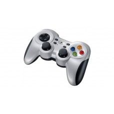 Logitech Геймпад беспроводной F710, виброэффекты, обратная связь, USB, серебристый. арт.:940-000142