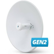 Ubiquiti PBE-5AC-GEN2 Радиомост PowerBeam 5AC-Gen2, 5 ГГц, 450 Мбит/с, PoE, 2x2 MIMO, 1х1 Гбит/с, до 25 км, 20 дБм