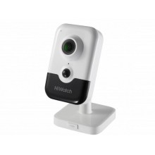 HiWatch DS-I214(B)(2.8mm) Компактная IP-камера, 1920x1080, 2 Мп, 30 кадр/с, CMOS, PoE, EXIR до 10 м, пластик