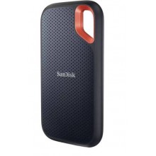 Твердотельный диск 4TB Sandisk Extreme Portable V2, External, USB 3.2, [R/W -1050/1000 MB/s] черный арт.:SDSSDE61-4T00-G25