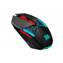 Defender Игровая мышь беспроводная Horrodine GM-237 черный,6кнопок,3200dpi,радужн арт.:52237