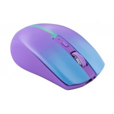 Defender Мышь беспроводная оптическая Mystery MM-301 LED,2.4+2*BT,4D,1600dpi,фиолет арт.:52301