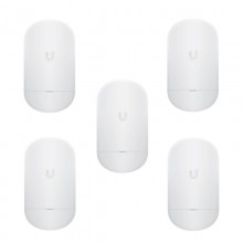 Ubiquiti LOCO5AC-5 Точка доступа NanoStation 5AC Loco 5 pack, 5 ГГц, до 450 Мбит/с, PoE, LAN 1x1 Гбит/с