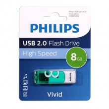 Флеш накопитель 8GB PHILIPS VIVID2.0 8GB, USB 2.0 арт.:FM08FD05B/97