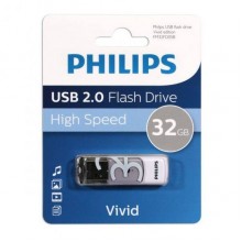 Флеш накопитель 32GB PHILIPS VIVID2.0 32GB, USB 2.0 арт.:FM32FD05B/97