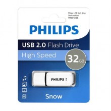 Флеш накопитель 32GB PHILIPS SNOW2.0 32GB, USB 2.0 арт.:FM32FD70B/97
