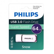 Флеш накопитель 64GB PHILIPS SNOW3.0 64GB, USB 3.0 арт.:FM64FD75B/97