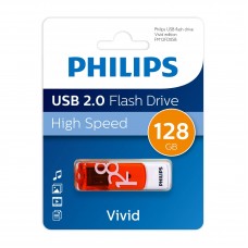 Флеш накопитель 128GB PHILIPS VIVID2.0 128GB, USB 2.0 арт.:FM12FD05B/97