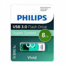 Флеш накопитель 8GB PHILIPS VIVID3.0 8GB, USB 3.0 арт.:FM08FD00B/97