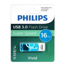 Флеш накопитель 16GB PHILIPS VIVID3.0 16GB, USB 3.0 арт.:FM16FD00B/97
