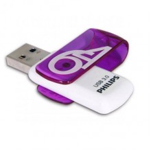 Флеш накопитель 64GB PHILIPS VIVID3.0 64GB, USB 3.0 арт.:FM64FD00B/97