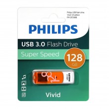 Флеш накопитель 128GB PHILIPS VIVID3.0 128GB, USB 3.0 арт.:FM12FD00B/97