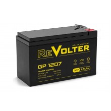 Delta Аккумуляторная батарея REVOLTER GP 1207 12В  емкость 7,2Ач, клемма F2 (150х65х94мм (95мм); Срок службы 5лет; 1г арт.:4614040020015