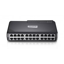 Netis ST3124P Коммутатор неуправляемый, 24 порта, 24х100 Мбит/сек, настольный, пластиковый корпус