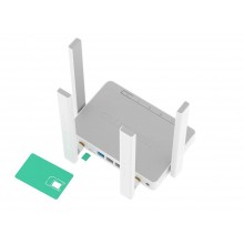 Keenetic Explorer 4G (KN-4910) Интернет-центр с модемом 4G, Mesh Wi-Fi 5 AC1200 и 4-портовым Smart-коммутатором