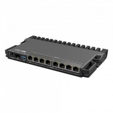 MikroTik RB5009UPr+S+IN Маршрутизатор, LAN 7x1 Гбит/с, WAN 1x2.5 Гбит/с, SFP/uplink SFP+ 1x10 Гбит/с, PoE, USB 3.0, IP20
