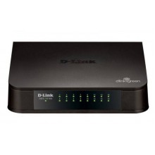 D-Link DES-1016A/E2A Неуправляемый коммутатор с 16 портами 10/100Base-TX и функцией энергосбережения