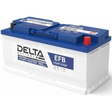 Аккумулятор Delta START MASTER EFB 12105 105Ah 12В, пусковой ток 950, ДхШхВ: 393x175x190мм, L6, Полярность: Обратная арт.:3401010420014 Аккумулятор Delta START MASTER EFB 12105 105Ah 12В, пусковой ток 950, ДхШхВ: 393x175x190мм, L6, Полярность: Обратная арт.:3401010420014