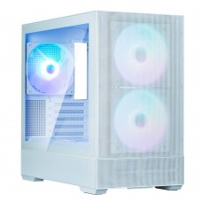 Корпус Zalman P30 Air White Mini-Tower Micro ATX/mini-ITX, без БП, Steel, Plastic , Tempered Glass, 3x140mm ARGB