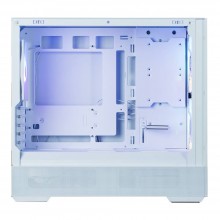 Корпус Zalman P30 Air White Mini-Tower Micro ATX/mini-ITX, без БП, Steel, Plastic , Tempered Glass, 3x140mm ARGB