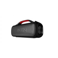 SVEN PS-360, черный (24 Вт, Waterproof (IPx5), TWS, Bluetooth, FM, USB, 3000мА*ч) арт.:SV-021740