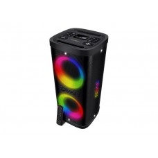 SVEN PS-950, черный (160 Вт, TWS, Waterproof(IPx4), Bluetooth, FM, USB, microSD, LED-дисплей,8800мА*ч) арт.:SV-022396