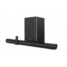 SVEN Саундбар SB-2200D, черный (300Вт, DD, BT, HDMI, ПДУ, Optical, USB, дисплей, беспроводной сабвуфер) арт.:SV-020811