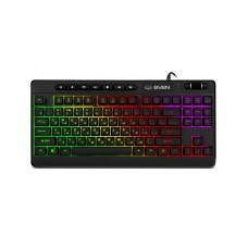 SVEN Клавиатура проводная игровая KB-G8200 (95кл, ПО, RGB-подсветка) 1 арт.:SV-021900
