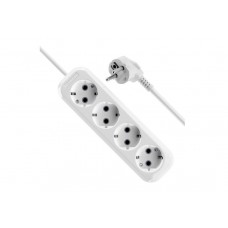 Defender Удлинитель с заземлением R340 16 А, 3 м, заземление, 4 розетки арт.:99376