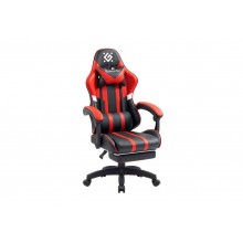 Defender Игровое кресло Colran Чер/Красн,класс 4,PU,подножка арт.:64025