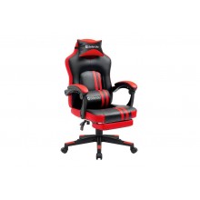 Defender Игровое кресло Diablo Черный/Красный,PU,подножка арт.:64407