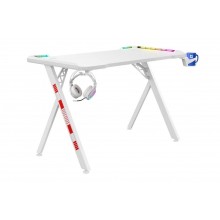 Defender Игровой стол Foton RGB,подвес кружки+гарн., белый арт.:64308