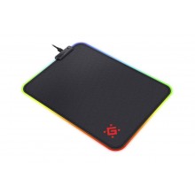 Defender Игровой коврик Black L Light 350*300*4 мм, RGB арт.:50008