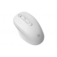 Defender Мышь беспроводная оптическая Feam MM-296 белый,4D,800-1600dpi,бесшумная арт.:52297