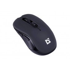 Defender Мышь беспроводная оптическая Gassa MM-105 черный,6D,800-1600dpi,бесшумная арт.:52105