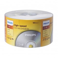 Диск CD-R Philips 700 Mb, 52х, Cake Box (50) арт.:CR7D5SB50/97